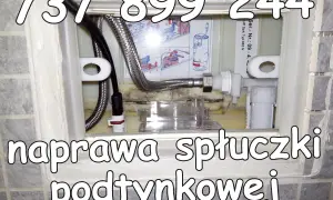 Profesjonalna naprawa spłuczki podtynkowej Koło. Zadzwoń: 737 899 244. Szybko i sprawnie przywrócimy funkcjonalność Twojej łazience.