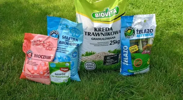 Siarczan amonu na trawnik i inne nawozy ogrodnicze: mocznik, kreda, żelazo. Wszystko dla pięknego ogrodu.