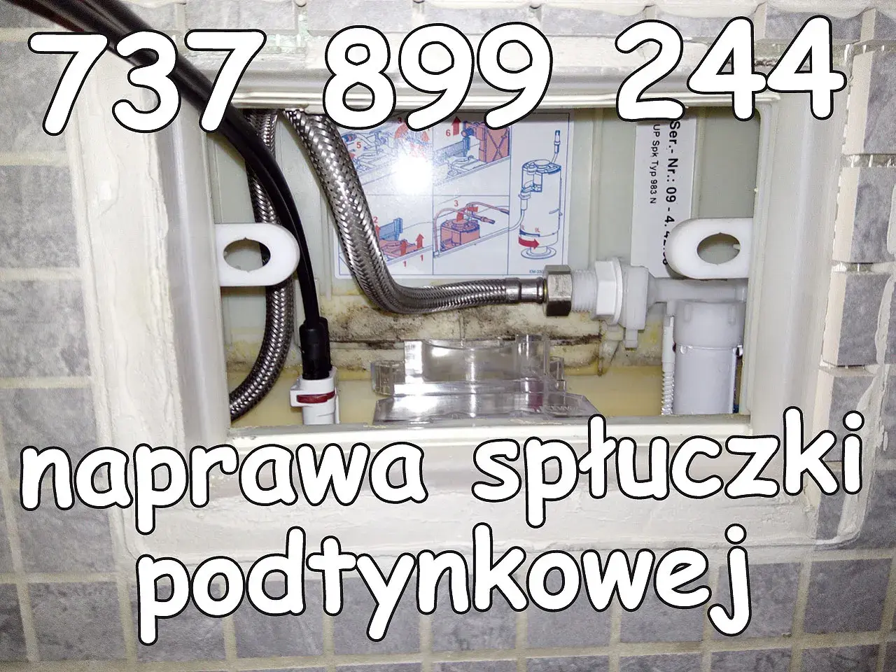 Profesjonalna naprawa spłuczki podtynkowej Koło. Zadzwoń: 737 899 244. Szybko i sprawnie przywrócimy funkcjonalność Twojej łazience.