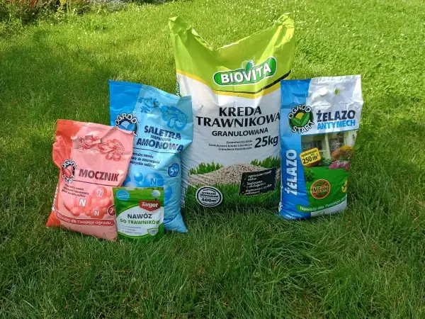 Siarczan amonu na trawnik i inne nawozy ogrodnicze: mocznik, kreda, żelazo. Wszystko dla pięknego ogrodu.